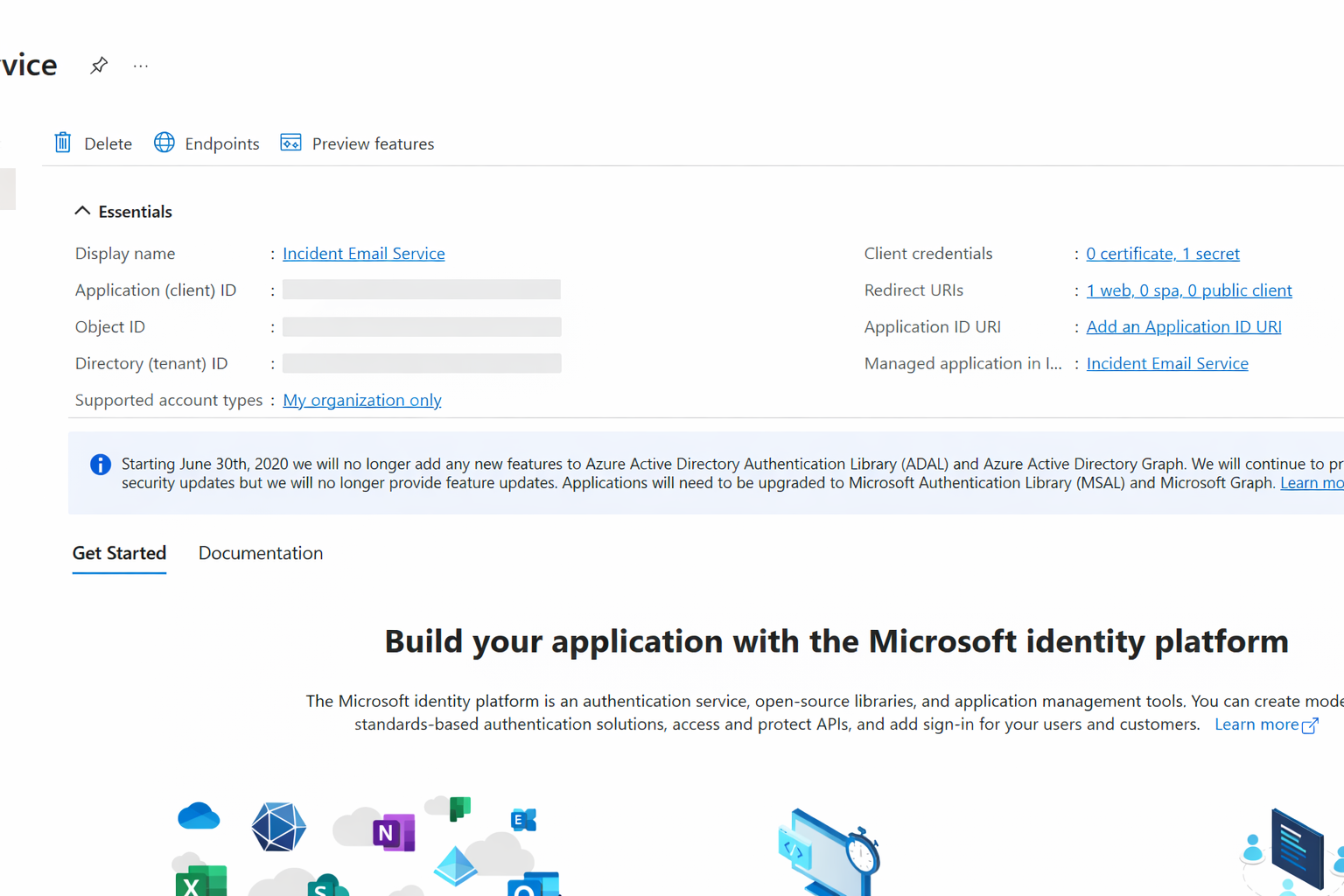 Client ID & Tenant ID