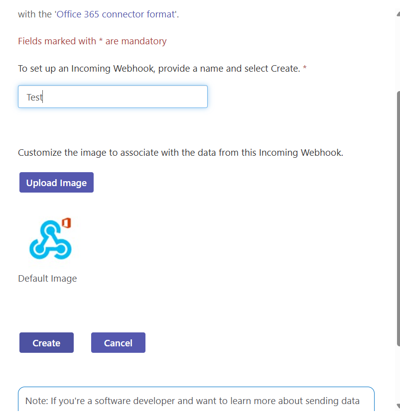Give Name and add logo
